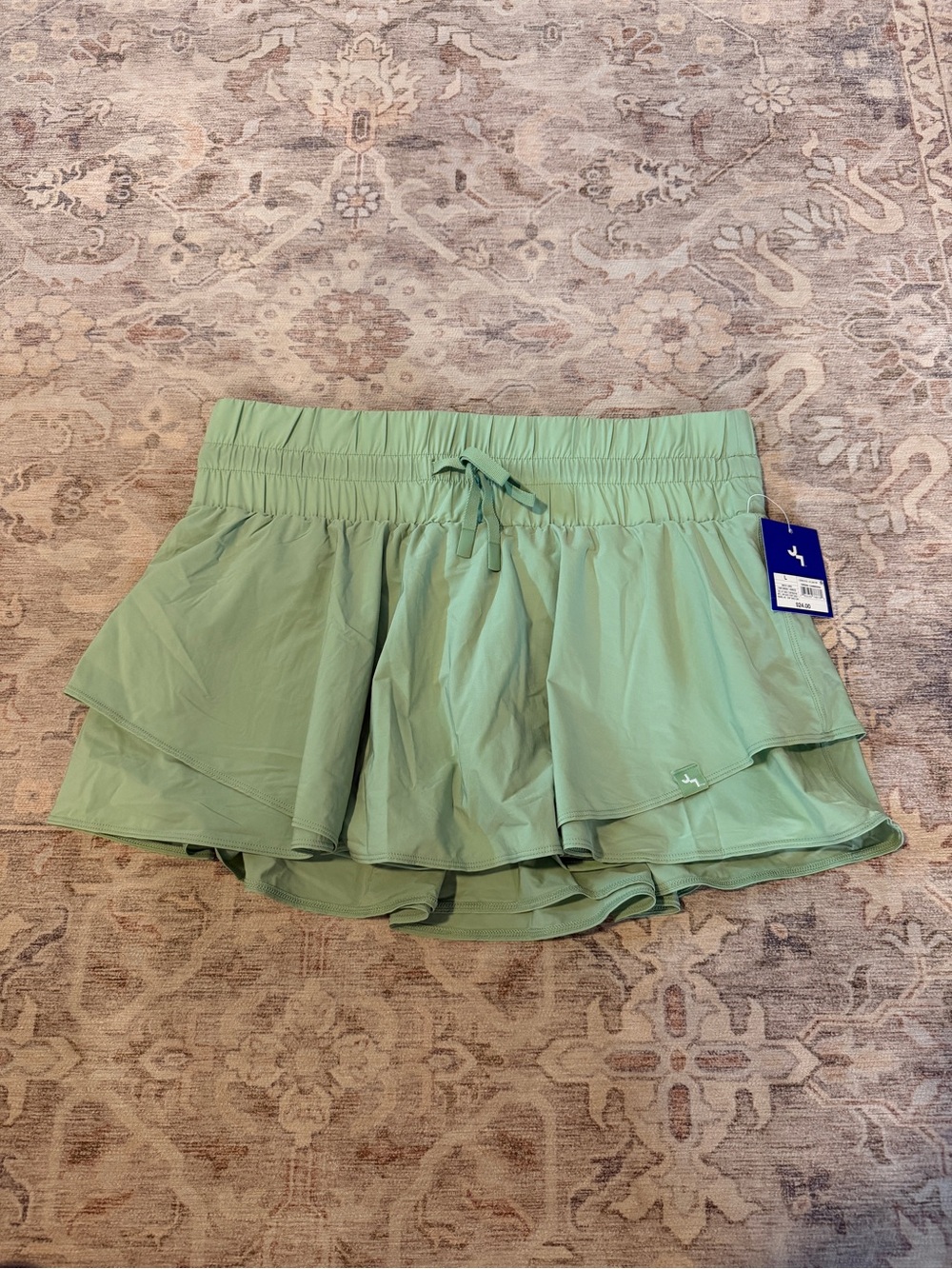 Joylab Light Green Women’s Layered Athletic Skirt